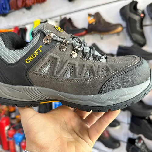 کفش ایمنی کرافت 20 زیتونی تیره